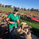 DNA testing (Work Experience student Lara Jaye)